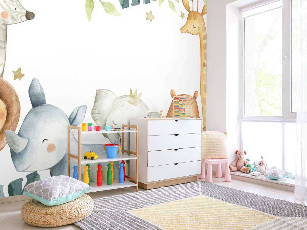 mix di animali della giungla