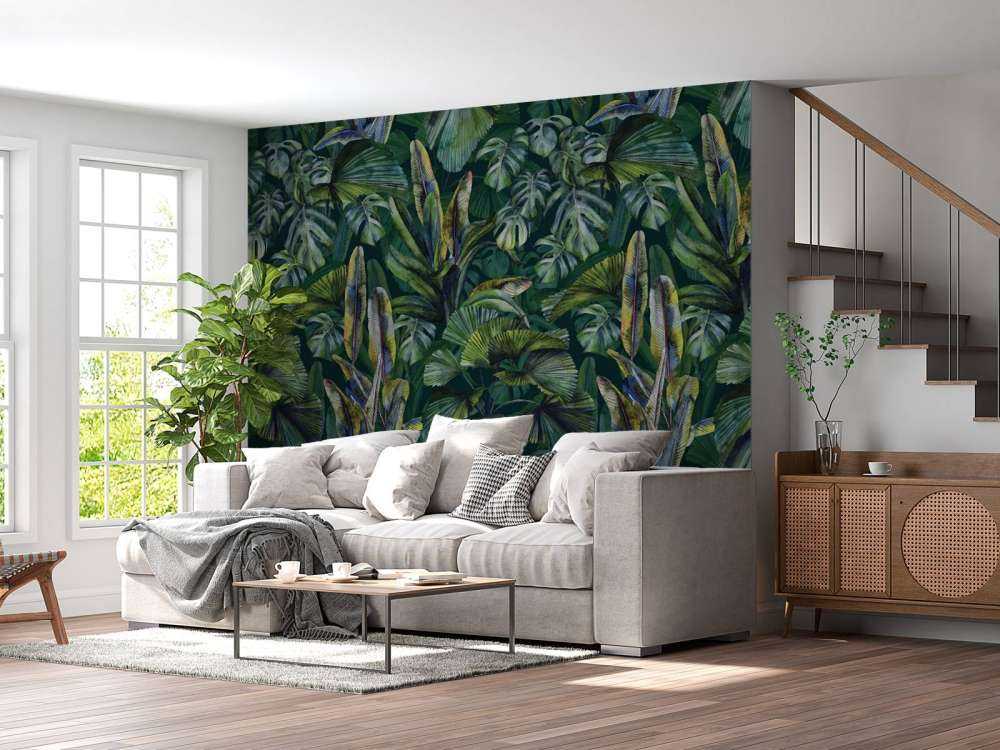 Foglie disegnate a mano