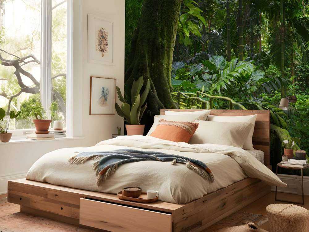 Ponte stretto della giungla