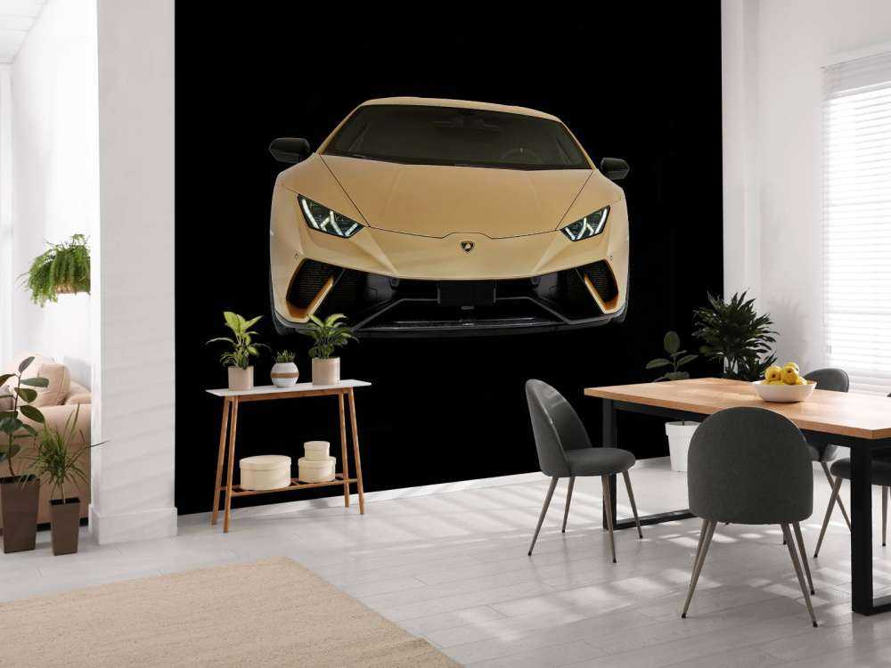 Lamborghini Huracán - Anteriore, nero