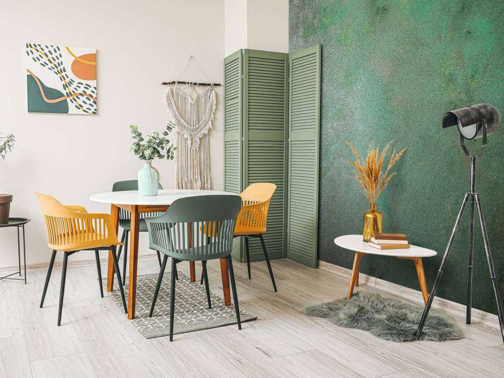 Acciaio con una tinta verdastra