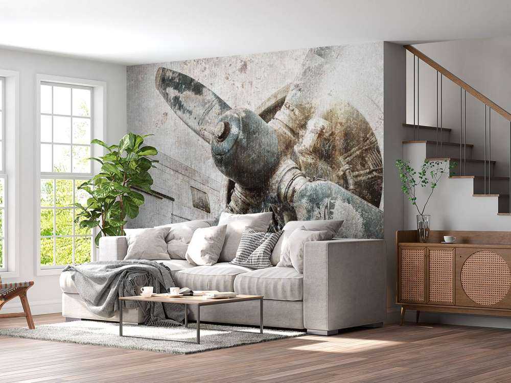 Motore d'aereo d'epoca