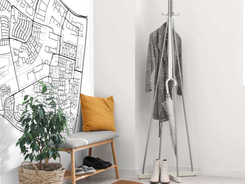 Mappa di Dronten, bianco 