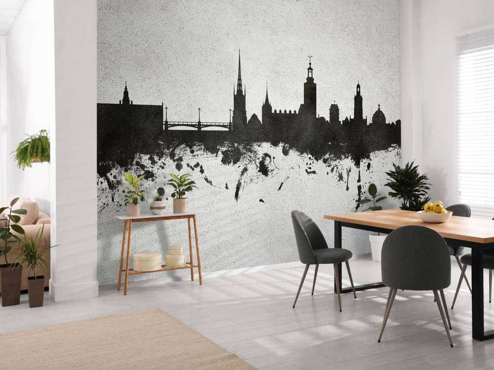 Acquerello skyline, Stoccolma