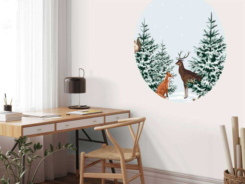 Gioia degli Abitanti della Foresta Invernale