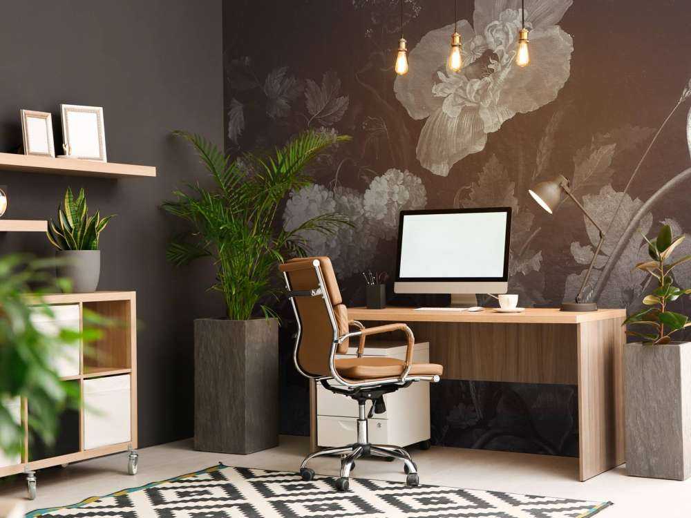 Natura morta di fiori barocchi - seppia scuro