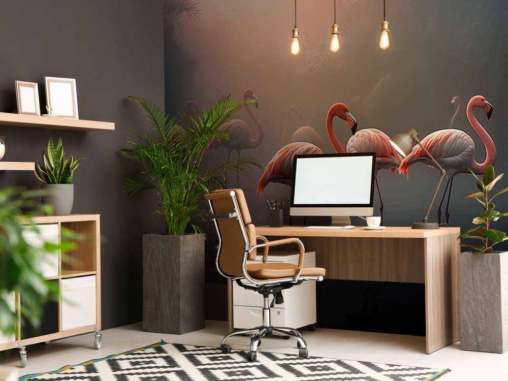 Alba Nebbiosa dei Fenicotteri