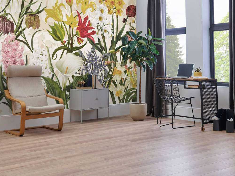 Fiori di Primavera - Beige Miele Caldo