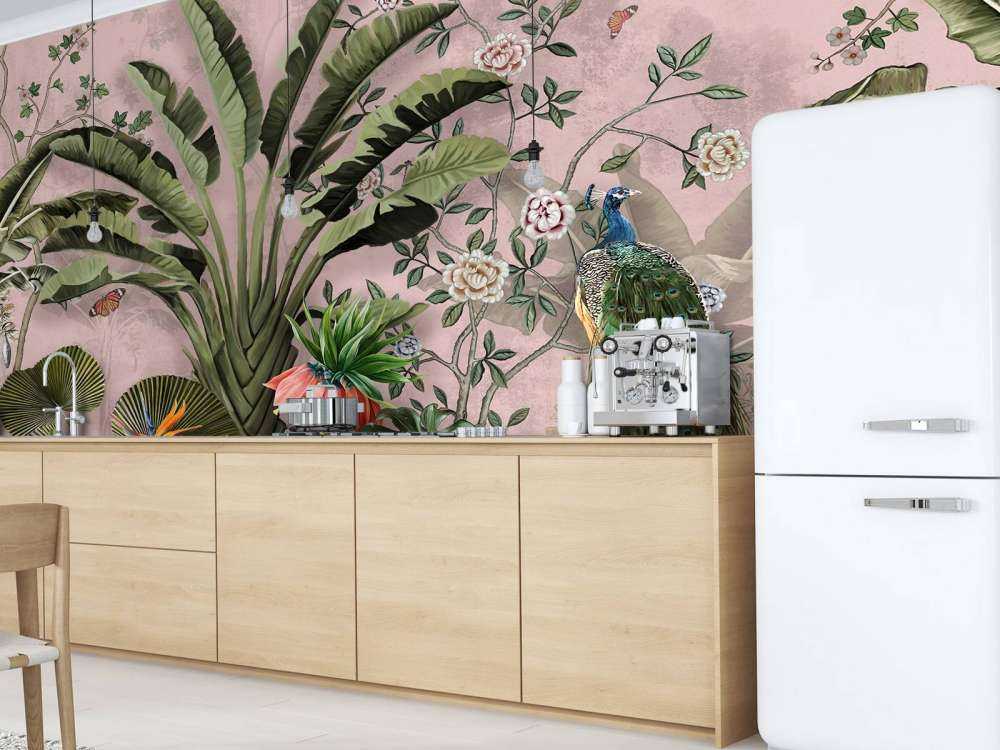 Pavone nella Bellezza Tropicale