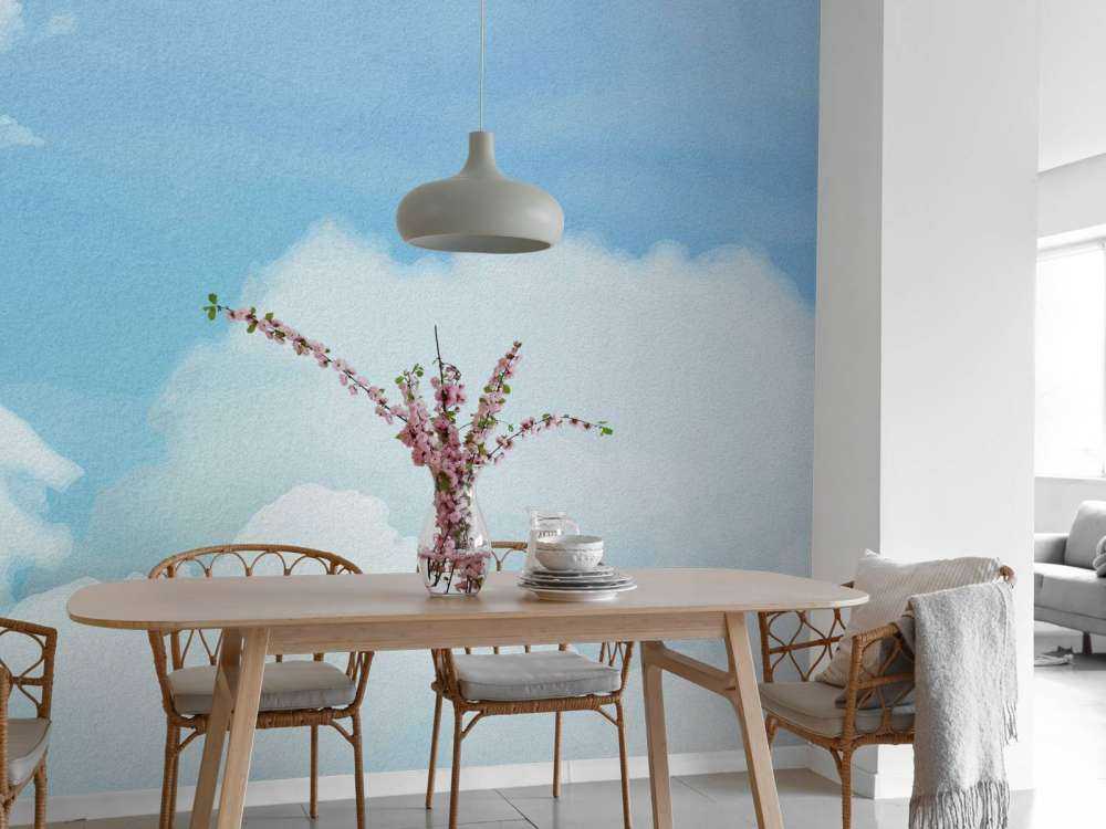 Nuvole ad acquerello