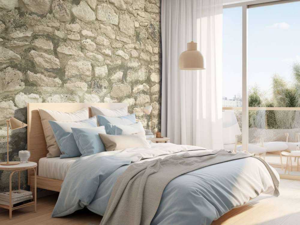 Pietre beige grossolane