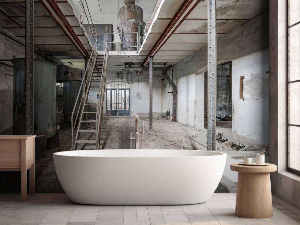 Vecchia fabbrica abbandonata