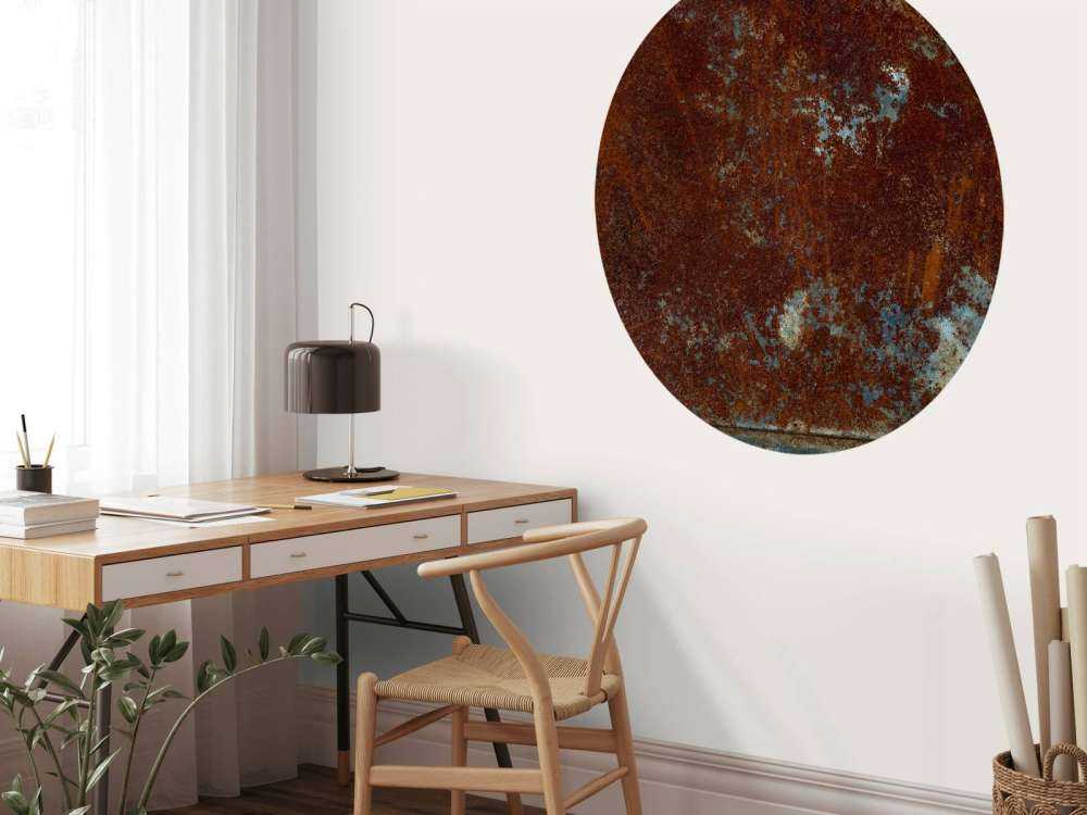 Struttura metallica arrugginita