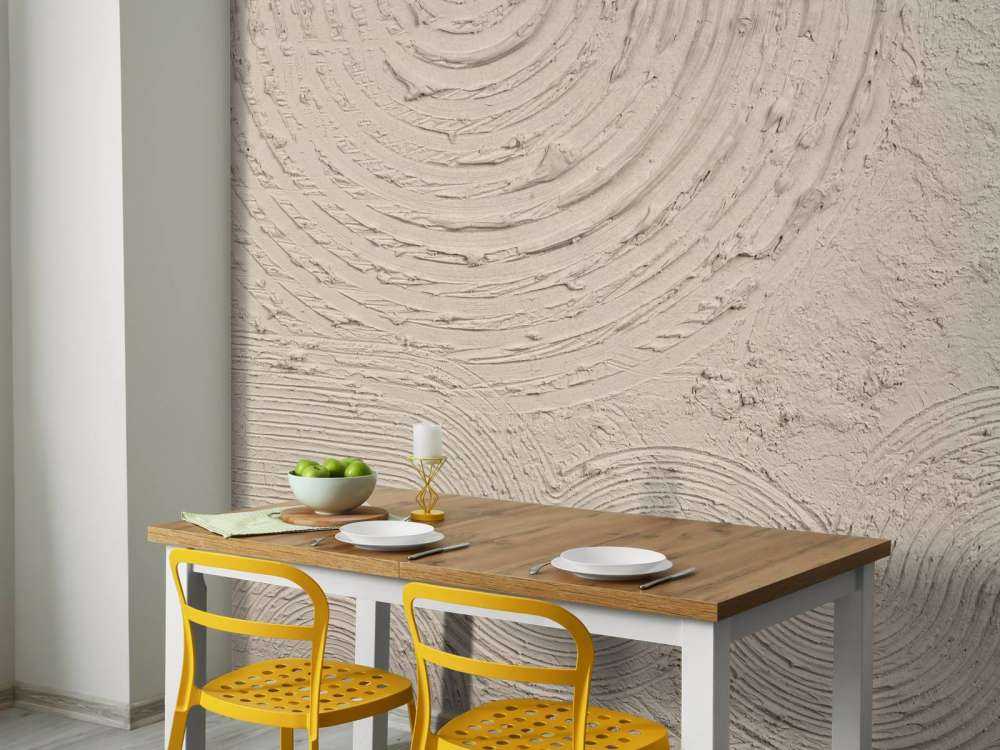 Forme e linee organiche in lino