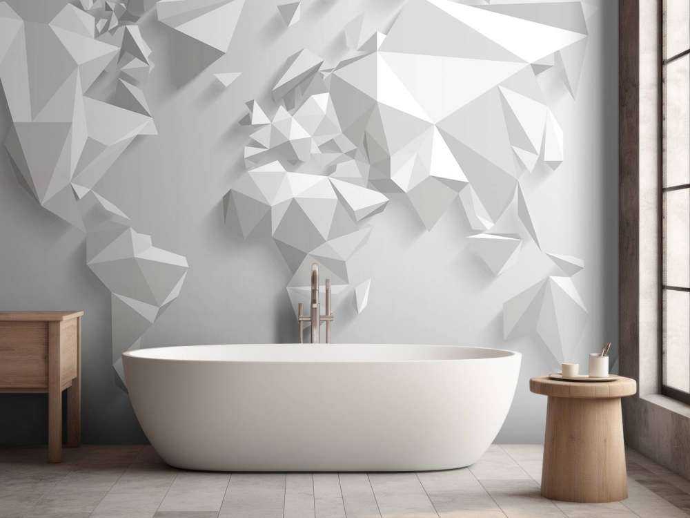 Mappa del mondo in 3D