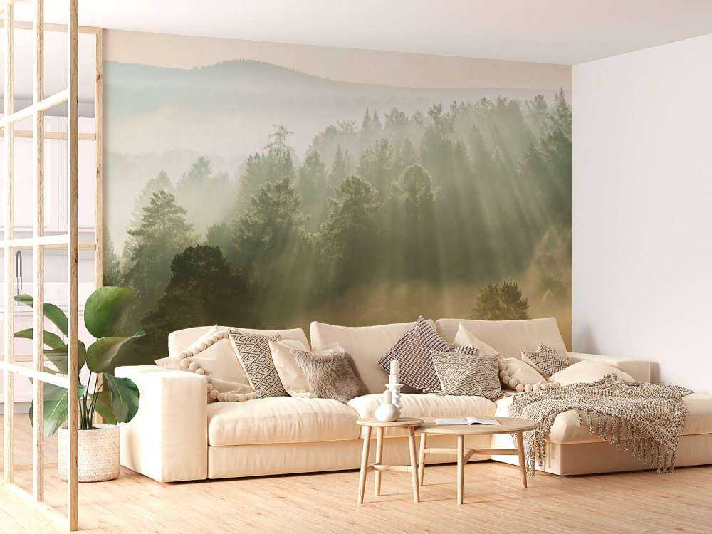 L'alba tra le colline