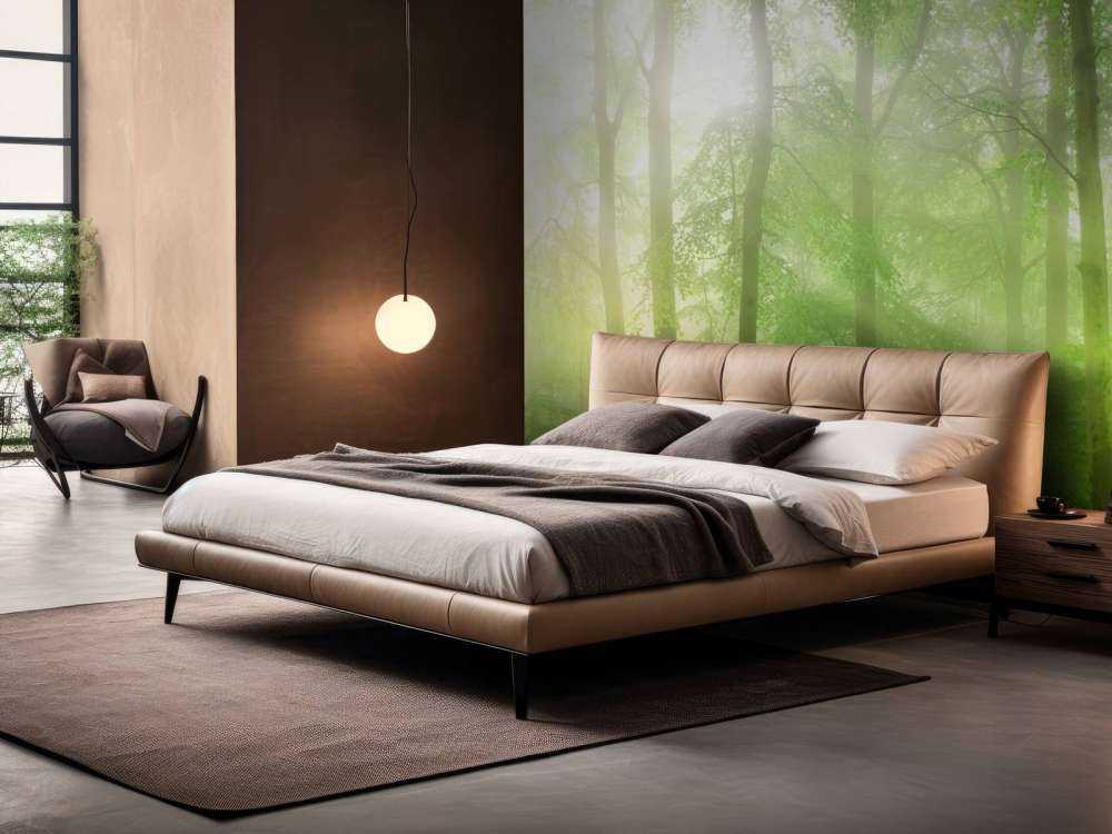 Panorama verde della foresta