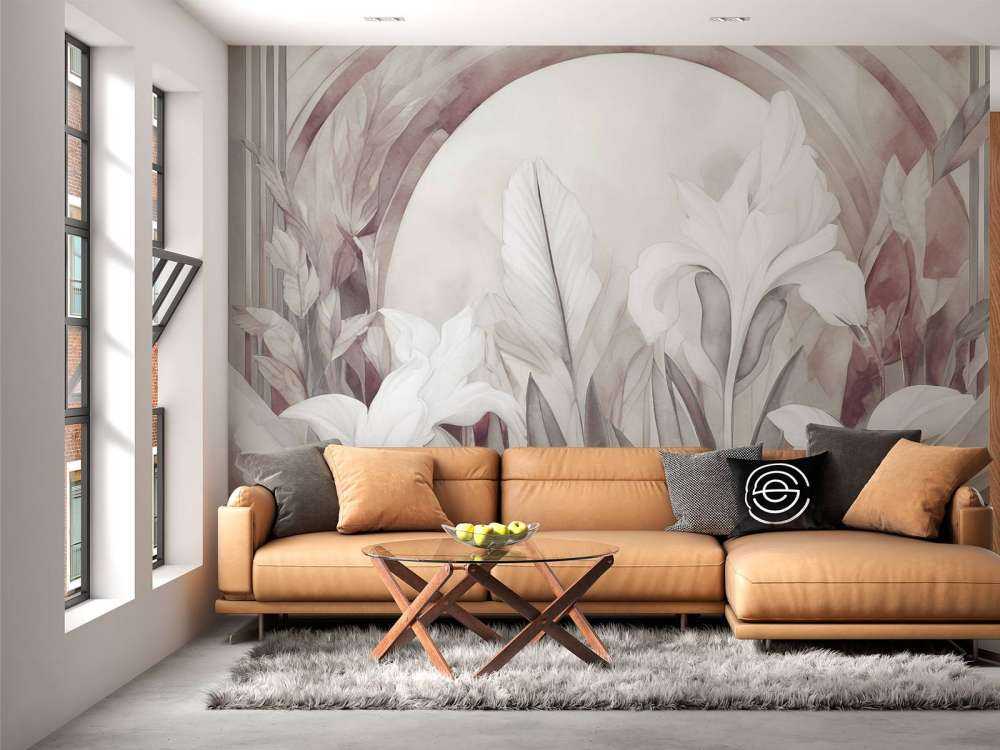 Iris all'alba arancione