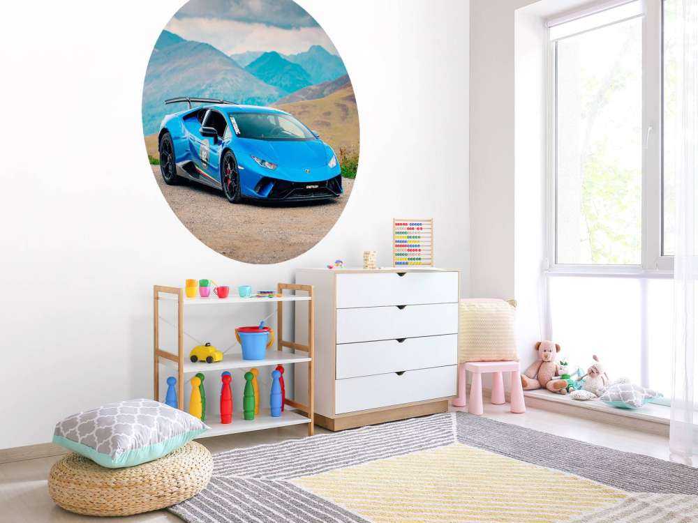 Lamborghini Huracán STO in montagna