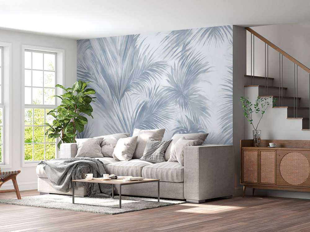 Palm Extravaganza Blu