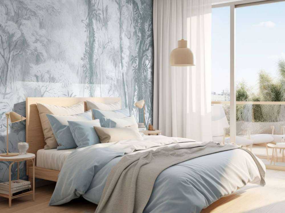 Foresta tropicale - blu