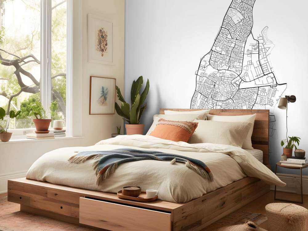 Mappa di Haarlem, bianco