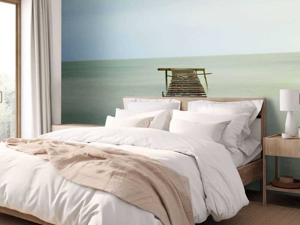 Vecchia impalcatura di legno