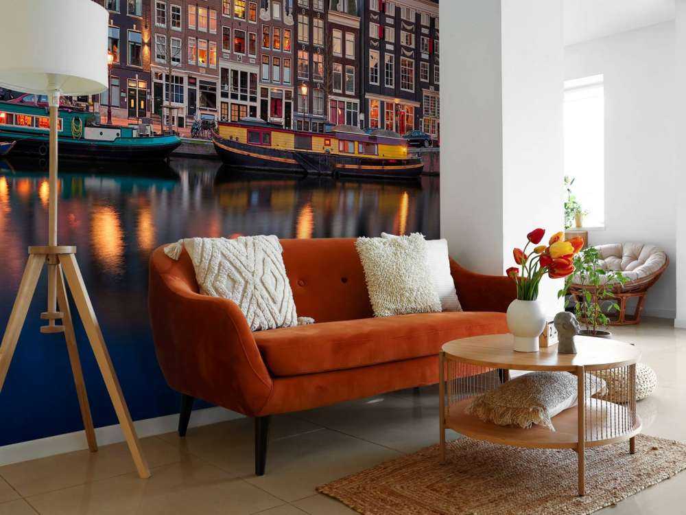 Case sul canale Amsterdam