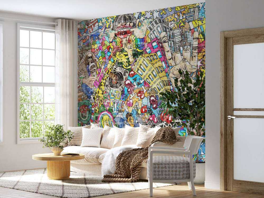 Trambusto di graffiti