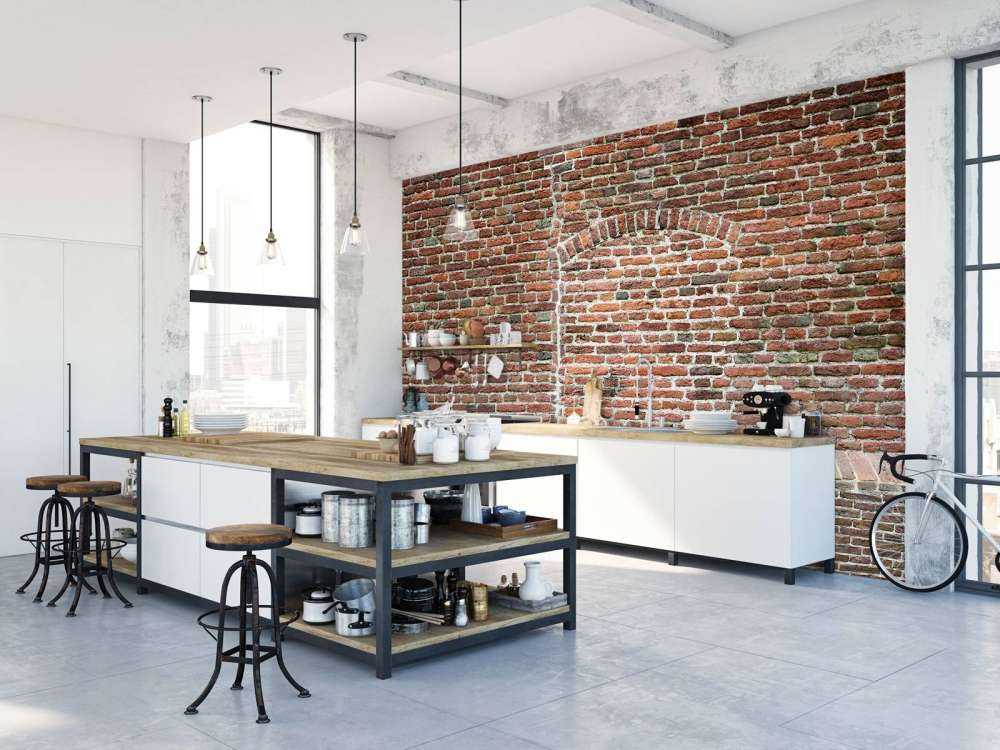 Vecchio muro incrinato