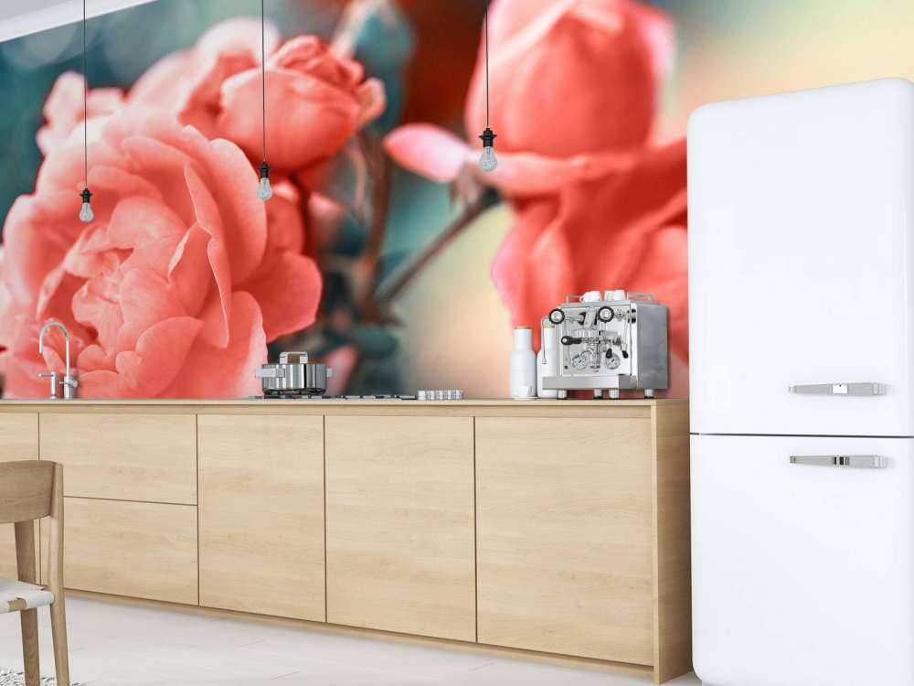 Cless-up ramo di rosa