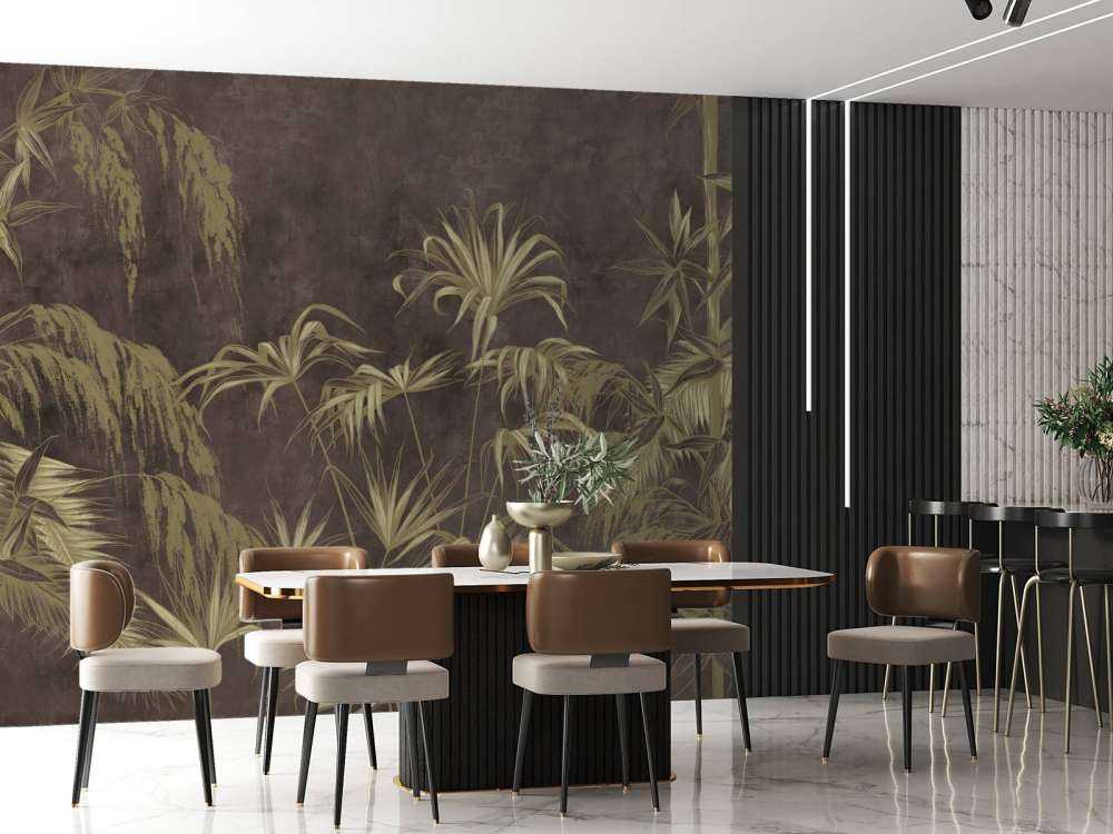 Gioco d'Ombra delle Foglie di Palma