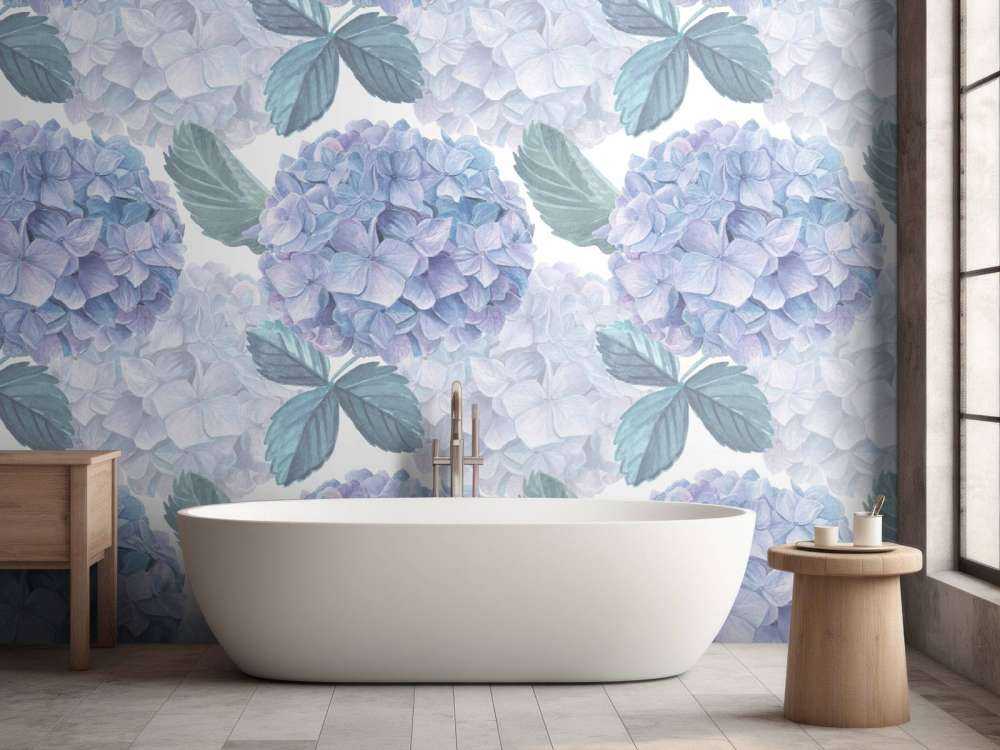 Gocce di Rugiada sulle Ortensie