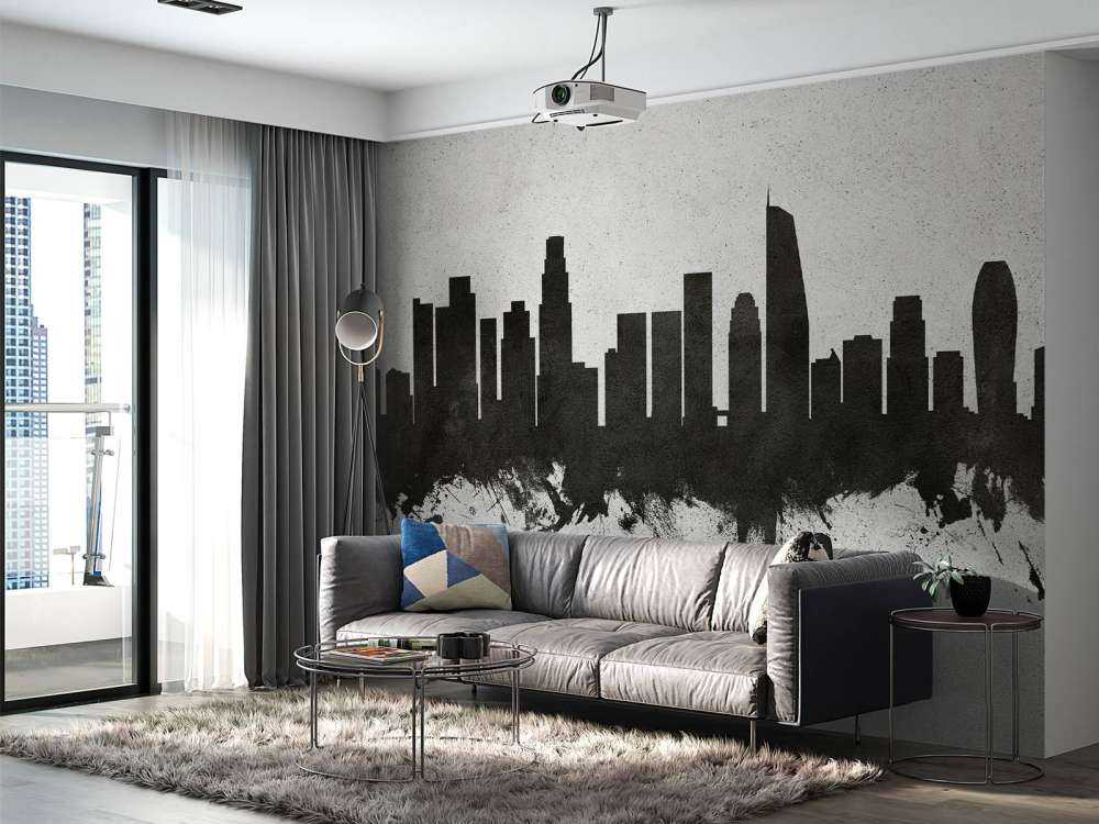 Acquerello skyline, Los Angeles