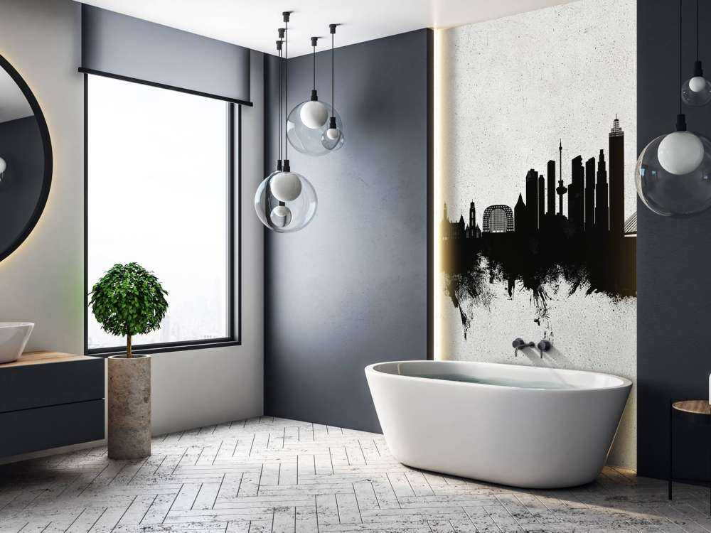 Acquerello skyline, Rotterdam