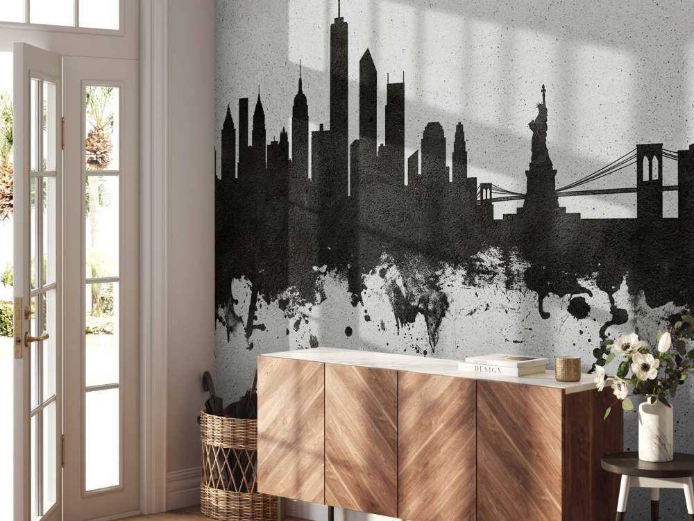 Acquerello skyline, New York