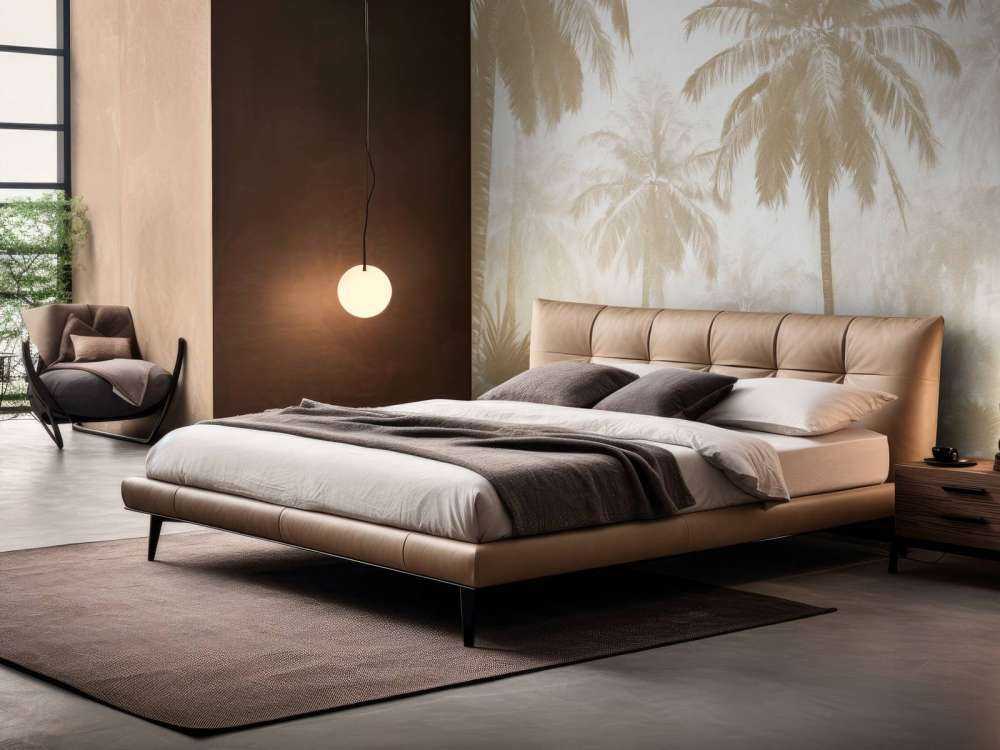 Foresta di Palme Nebbiosa, taupe