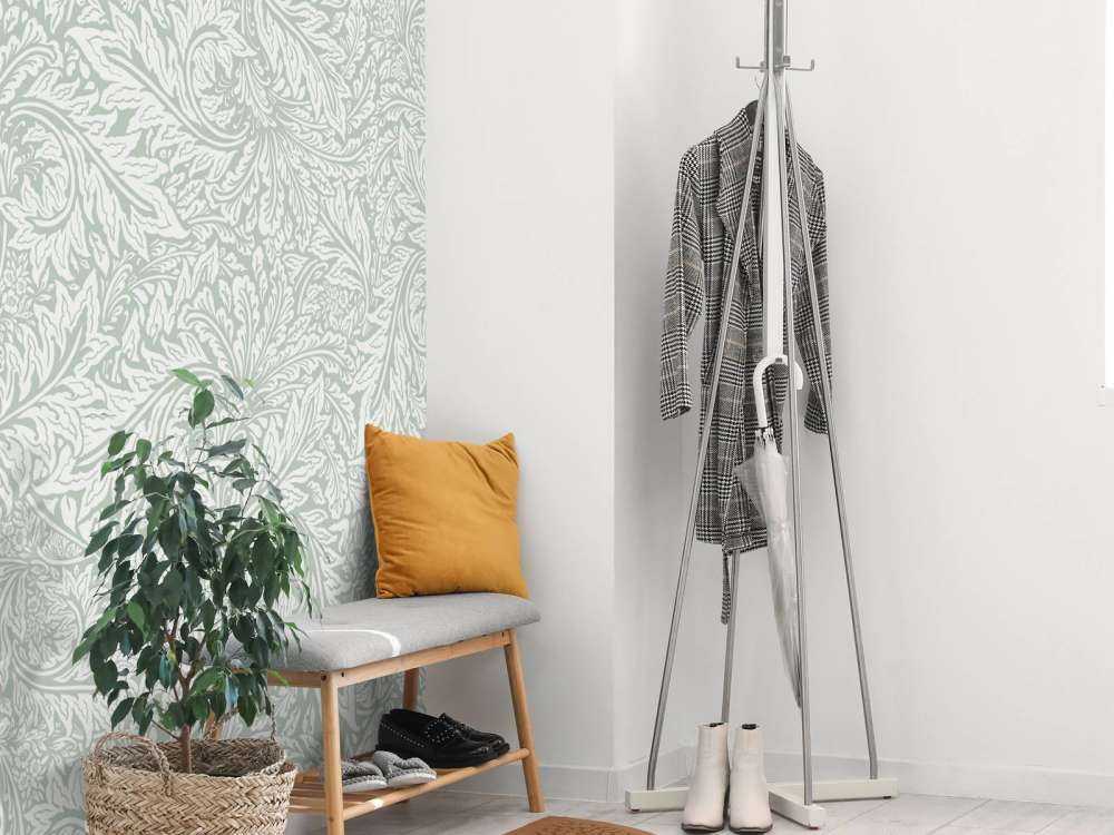 Morris Florals & Leaves - verde salvia