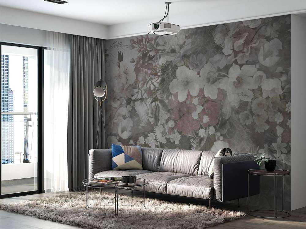 Mela in fiore e Anemoni