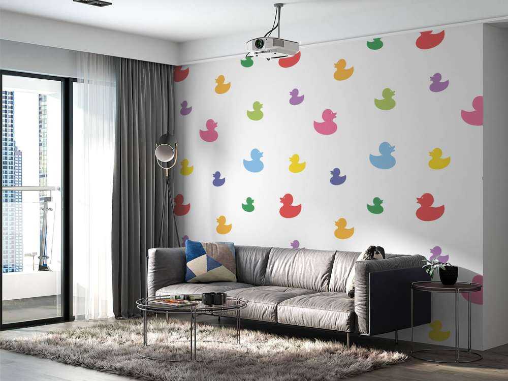 Anatre da bagno colorate