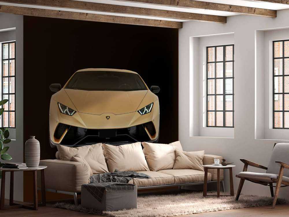 Lamborghini Huracán - Anteriore, nero