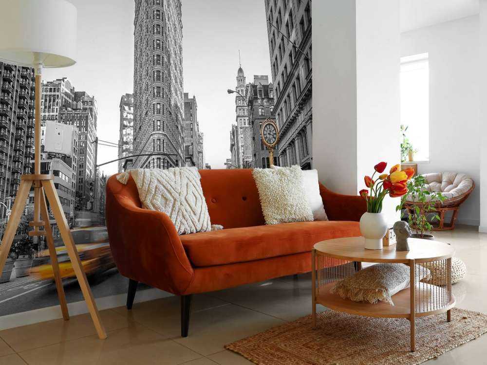 Strada affollata a New York