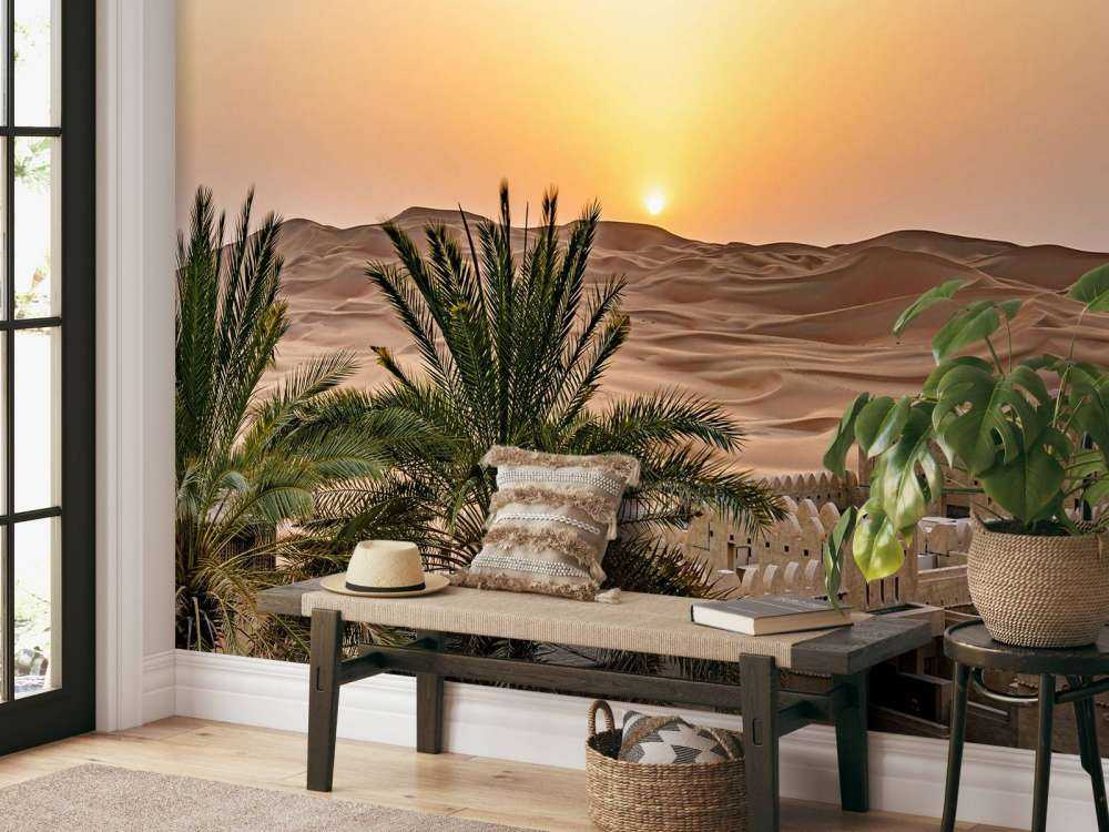 Abu Dhabi al tramonto