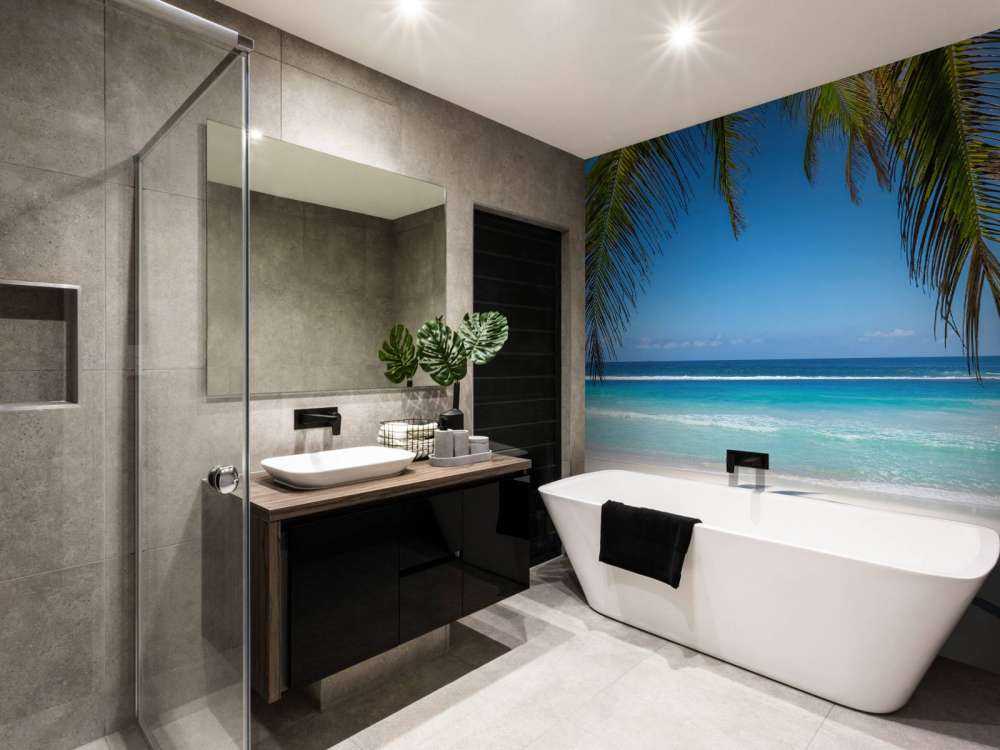 Spiaggia sotto il mare