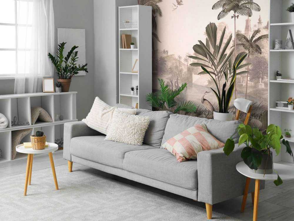 Leopard Landscape - Sepia