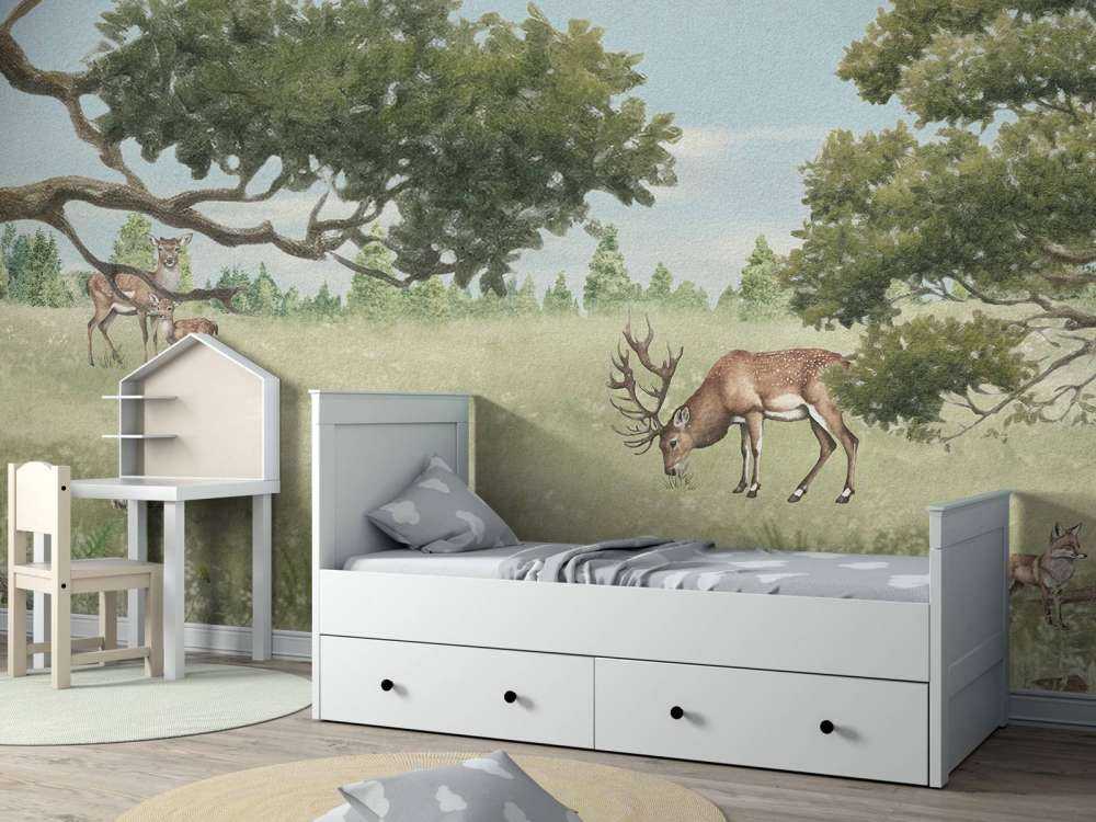 Paesaggio con animali