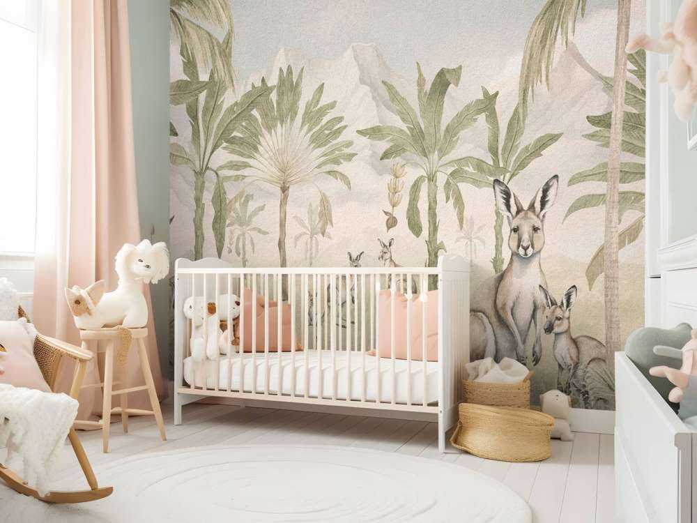 Paesaggio con canguro