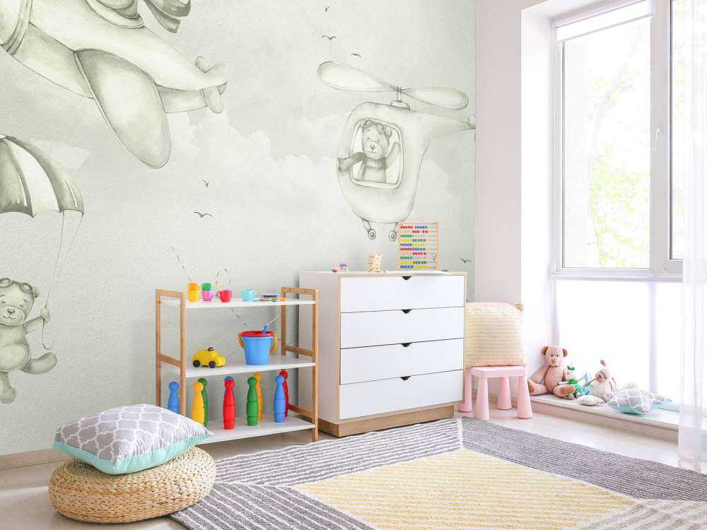 Piloti di orsi in verde