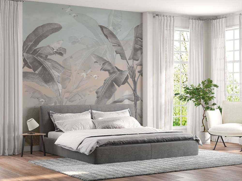 Alberi di banane tropicali