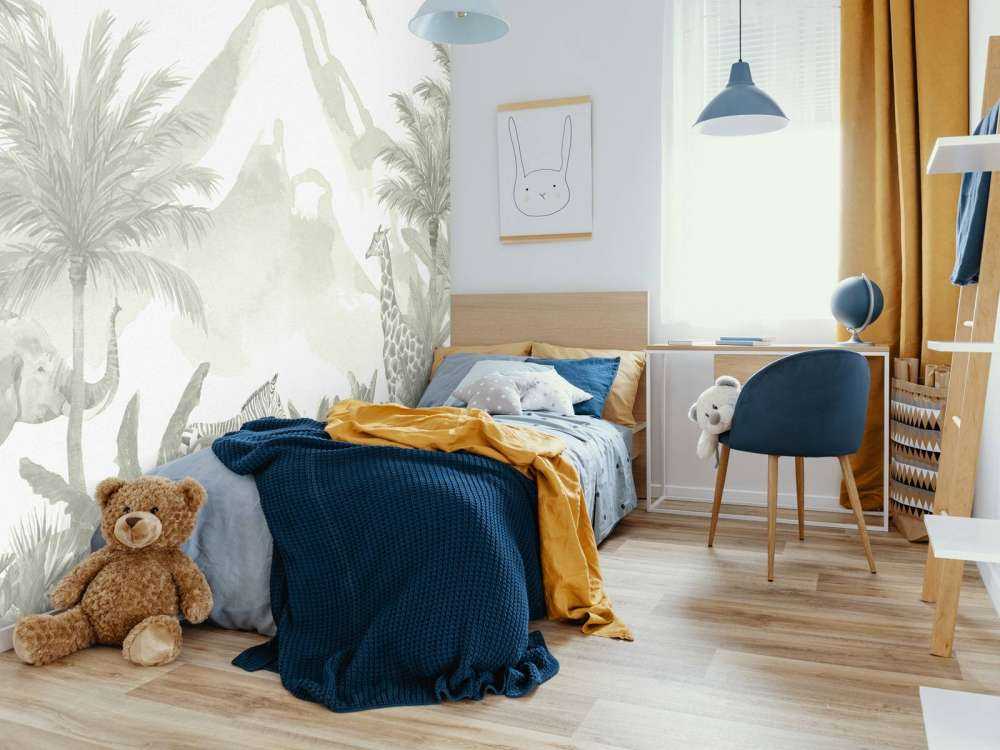 Animali della giungla in verde